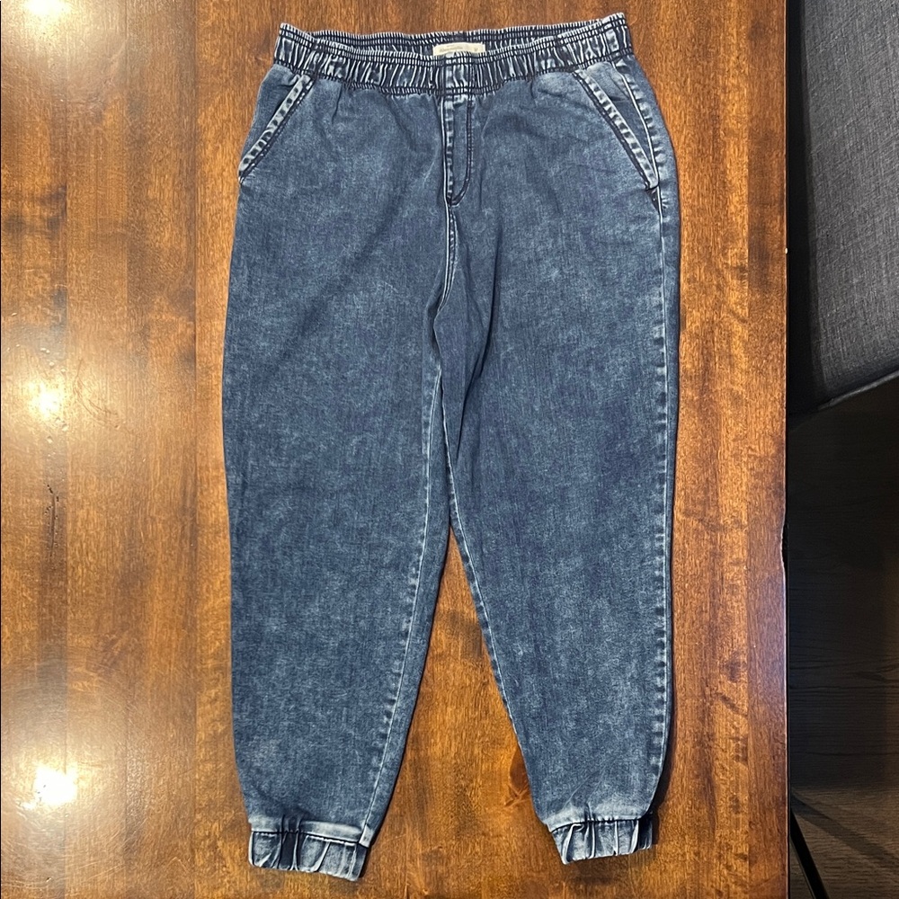 Abercrombie & Fitch Denim Joggers Size M